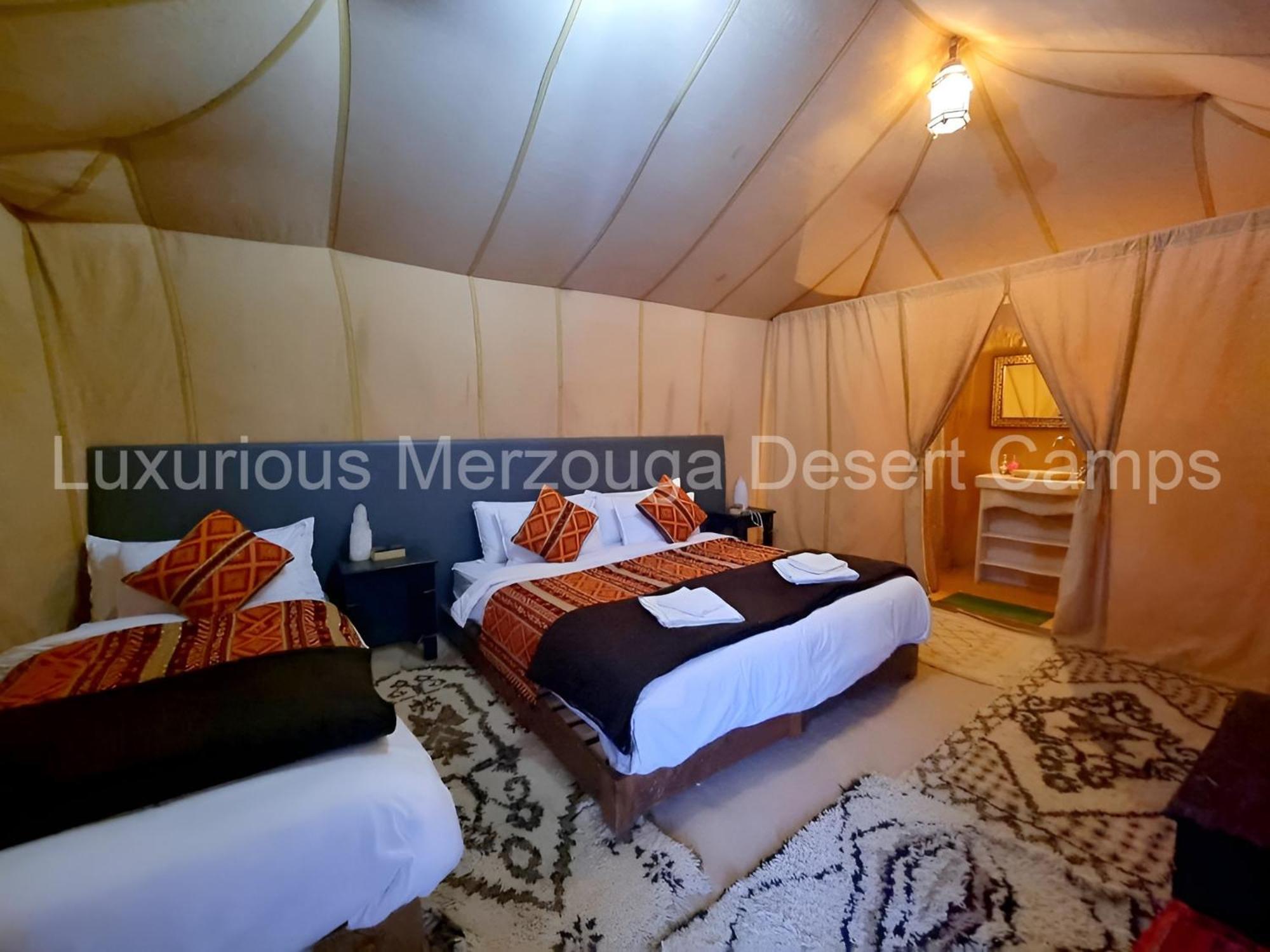 מלון Luxurious Merzouga Desert Camps מראה חיצוני תמונה